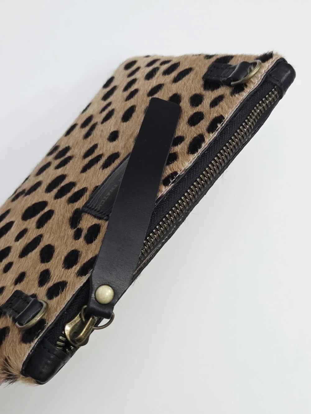 EXCELLENT PARKER THATCH BABY LEE BAG - BEAR HAIRCALF